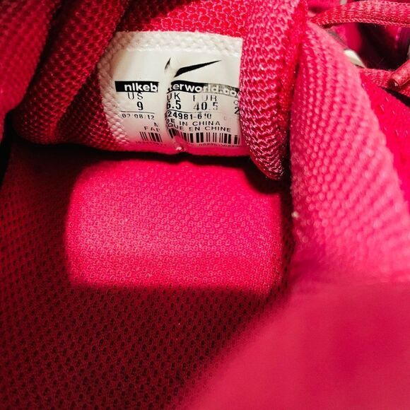 Excellent Nike Air Zoom Pegasus 28 Fuchsia Pink Womens Size 9 US 40.5 EUR - Picture 12 of 16